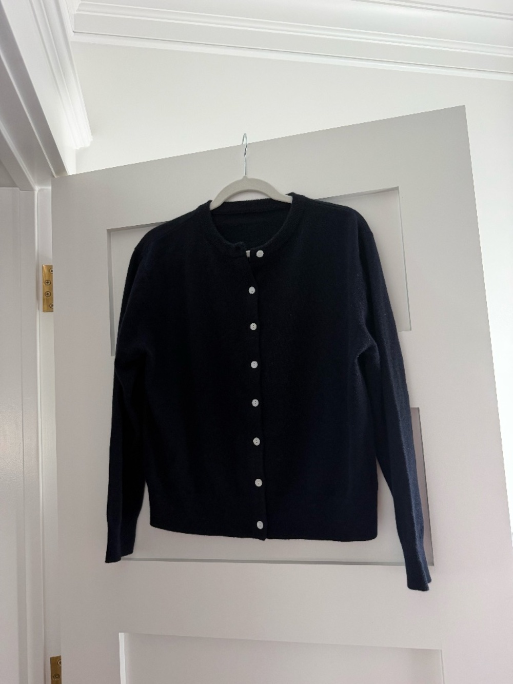 Daily Drills Cashmere Button Up Sweater